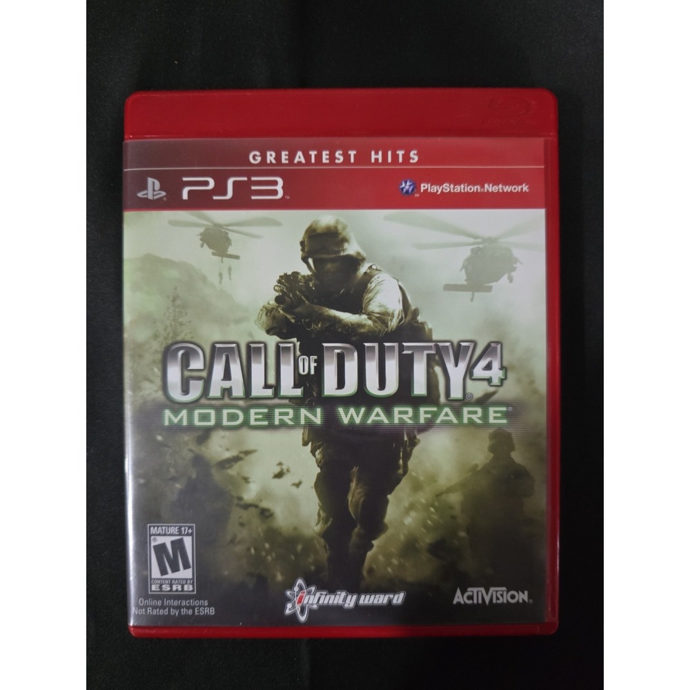 Call of Duty 4: Modern Warfare Greatest Hits Playstation 3 PS3 LN perfect CIB!